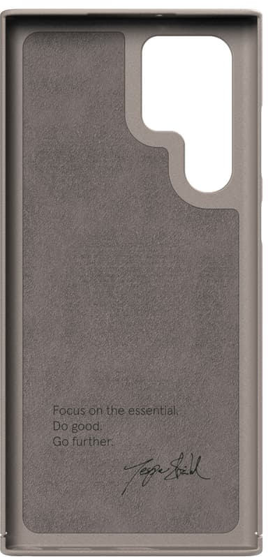 Nudient Samsung Galaxy S22 Ultra fodral (beige)