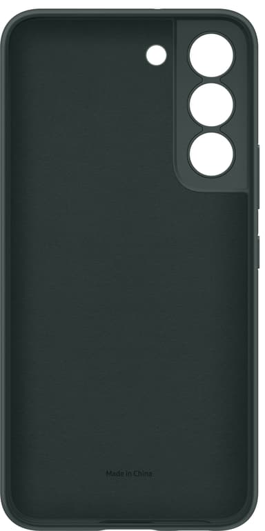 Samsung S22 silikonfodral (grönt)