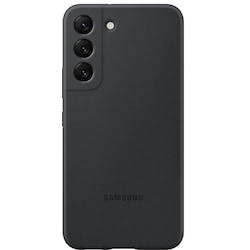 Samsung S22 silikonfodral (svart)