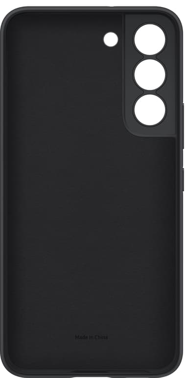 Samsung S22 silikonfodral (svart)