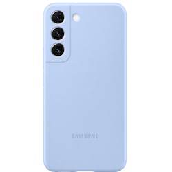 Samsung S22 silikonfodral (himmelsblått)