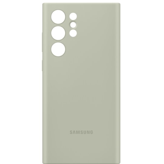 Samsung S22 Ultra silikonfodral (olivgrönt)
