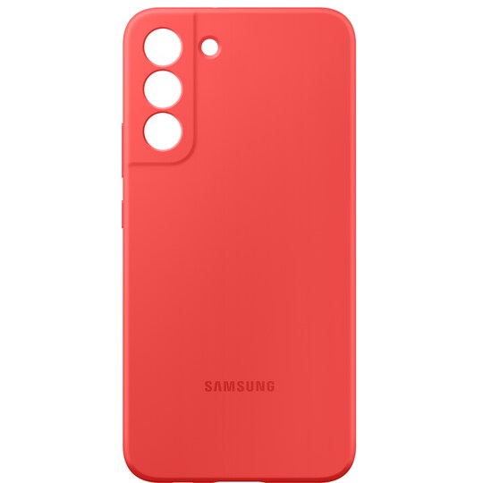 Samsung S22 Plus silikonfodral (korall)