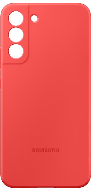 Samsung S22 Plus silikonfodral (korall)