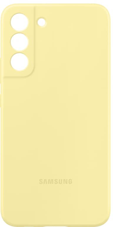 Samsung S22 Plus silikonfodral (gul)