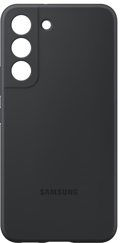 Samsung S22 silikonfodral (svart)