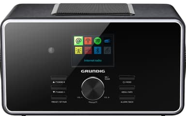 Grundig DTR 6000 X DAB+/FM-radio (svart)