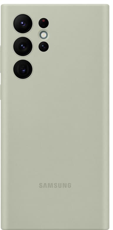 Samsung S22 Ultra silikonfodral (olivgrönt)