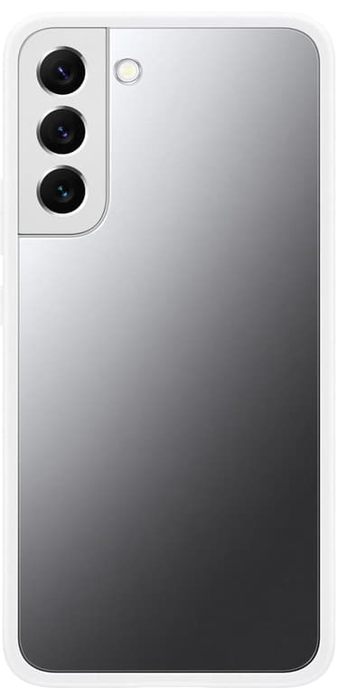 Samsung S22+ ramfodral (vitt)