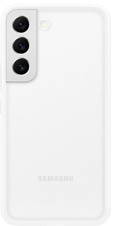 Samsung S22 ramfodral (vitt)