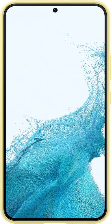 Samsung S22 Plus silikonfodral (gul)