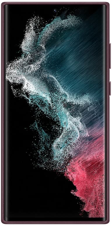 Samsung S22 Ultra läderfodral (bourgogne)