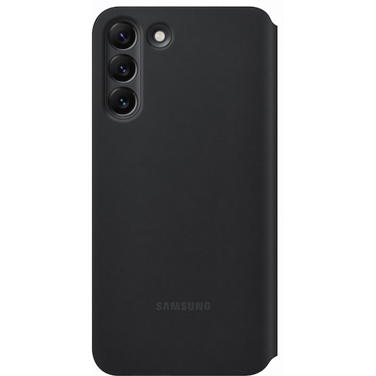 Samsung Clear View Galaxy S22 Plus fodral (svart)