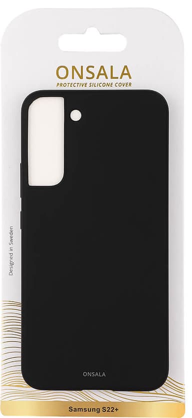 Onsala silikonfodral för Samsung Galaxy S22 Plus (svart)