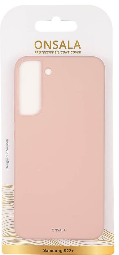 Onsala silikonfodral för Samsung Galaxy S22 Plus (rosa)