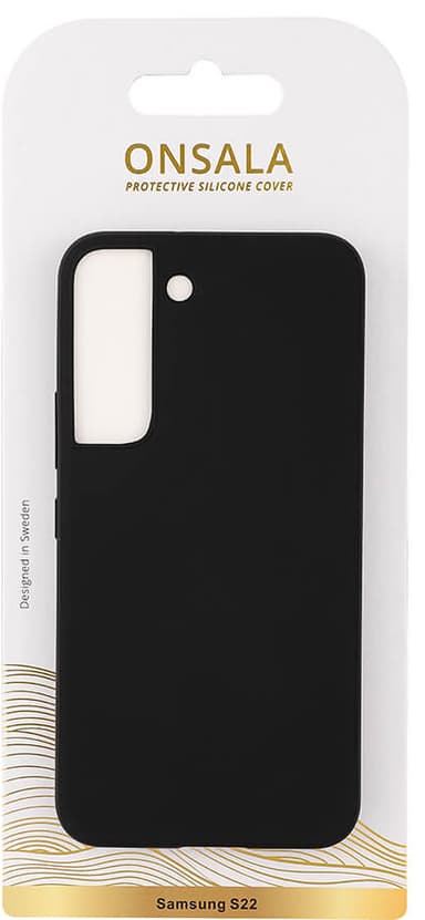 Onsala silikonfodral för Samsung Galaxy S22 (svart)
