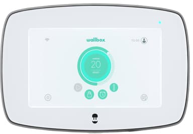 Wallbox elbilsladdare Commander 2 elbilsladdare typ 2 7 m (vit)