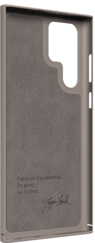 Nudient Samsung Galaxy S22 Ultra fodral (beige)