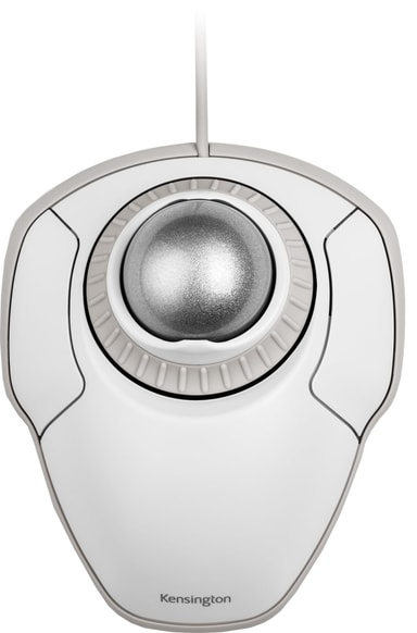 Kensington Orbit Wired mus med Scroll Ring trackball (vit) Elgiganten