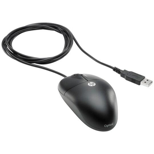 HP USB optisk 2-knappsmus
