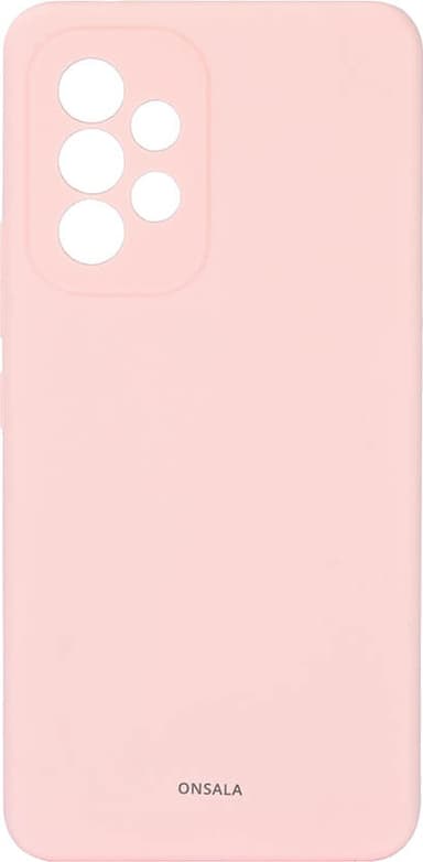 Onsala Silicone fodral för Samsung Galaxy A53 (Chalk Pink)