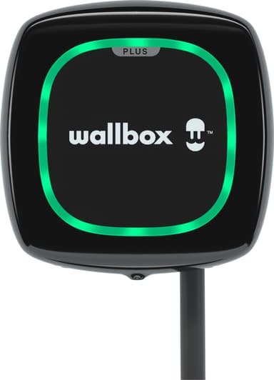 Wallbox Pulsar Plus Smart elbilsladdare  typ 1 kabel 5 m (svart)