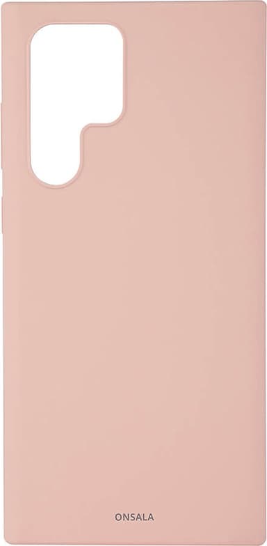 Onsala silikonfodral för Samsung Galaxy S22 Ultra (rosa)
