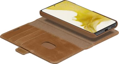 Dbramante1928 Lynge Samsung Galaxy S22 Plus plånboksfodral (tan)