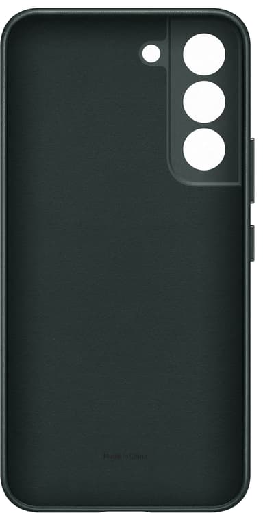 Samsung S22 läderfodral (grönt)