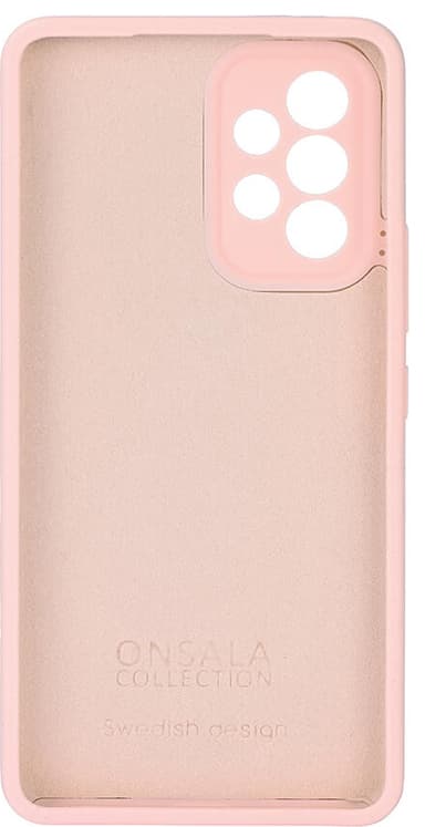 Onsala Silicone fodral för Samsung Galaxy A53 (Chalk Pink)