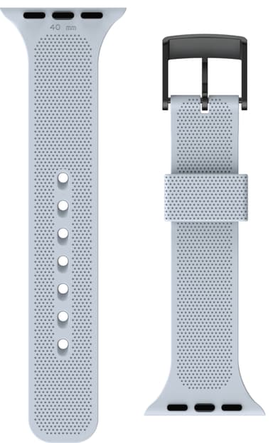 U by UAG Aurora Apple Watch 42/44/45  mm silikonrem (soft blue)