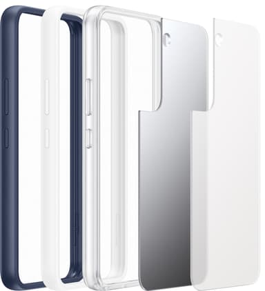 Samsung S22 ramfodral (vitt)