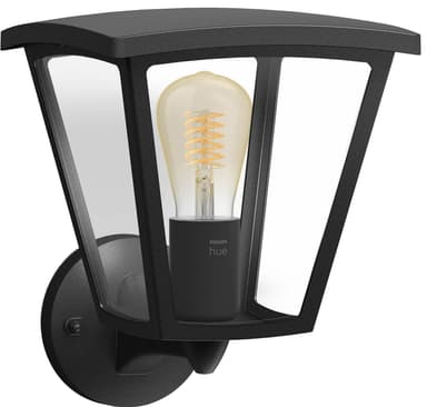 Philips Hue Inara W svart vägglampa