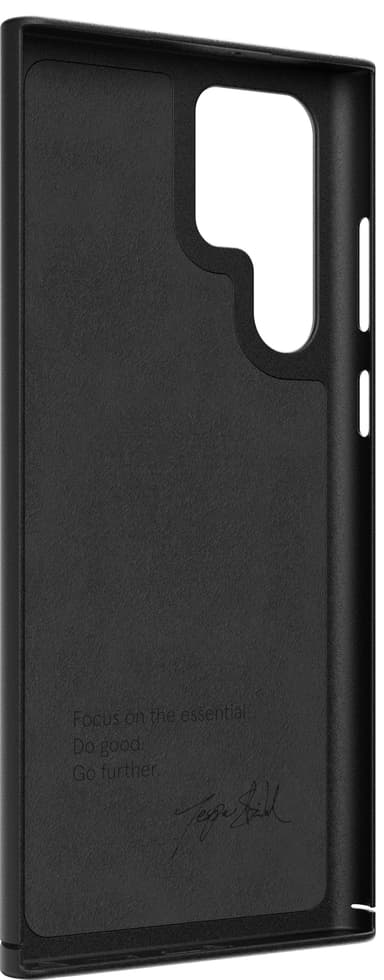 Nudient Samsung Galaxy S22 Ultra fodral (black)