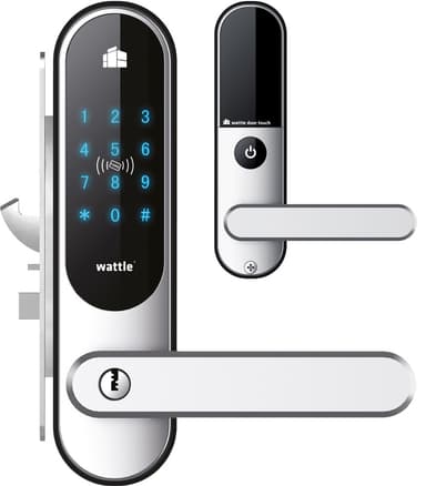 Wattle Door Lock Touch BK dörrlås (svart)