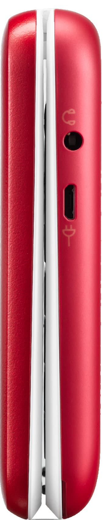 Doro 6881 mobiltelefon (röd/vit)