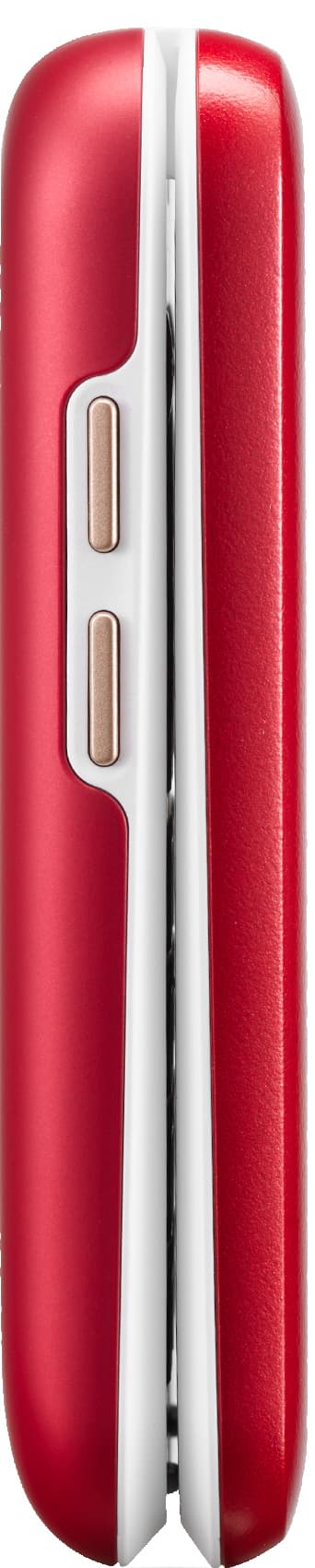 Doro 6881 mobiltelefon (röd/vit)