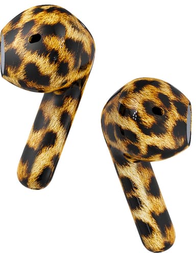 Happy Plugs Hope true wireless in-ear hörlurar (leopard)