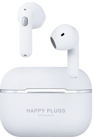 Happy Plugs Hope true wireless in-ear hörlurar (vit)