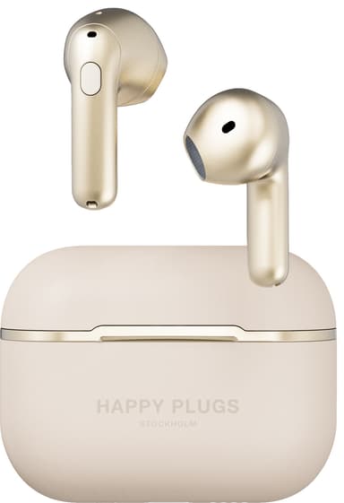Happy Plugs Hope true wireless in-ear hörlurar (guld)