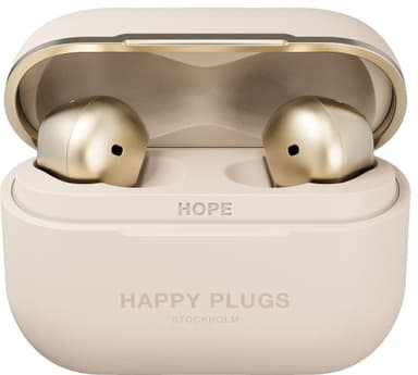 Happy Plugs Hope true wireless in-ear hörlurar (guld)