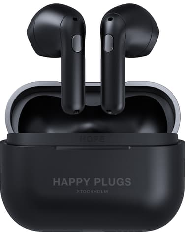 Happy Plugs Hope true wireless in-ear hörlurar (svart)