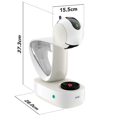 Nescafe Dolce Gusto Infinissima Touch kapselmaskin EDG268W (vit)