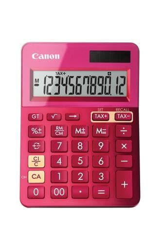 Canon LS-123K-MPK pocket calculator Pink