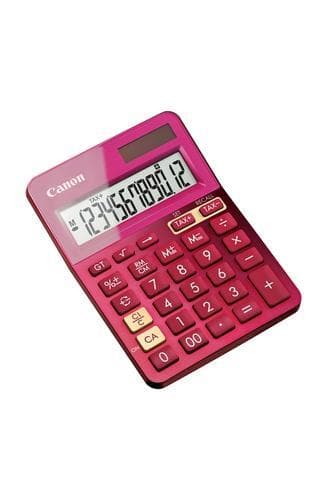 Canon LS-123K-MPK pocket calculator Pink