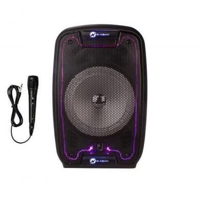 N-Gear-högtalare Flash 810 USB-streaming, Bluetooth, bärbar, trådlös a