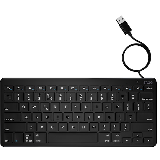 Zagg Universal USB-A tangentbord (nordiskt)