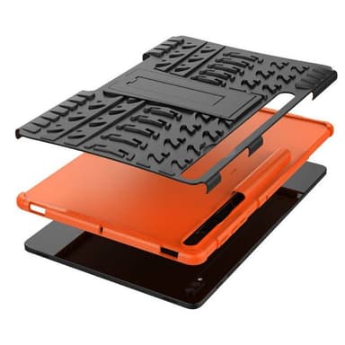 Stöttåligt skal med ställ Samsung Galaxy Tab S8 Plus 12.7 - Orange