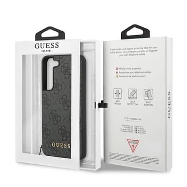Guess 4G Charms Collection skal Samsung Galaxy S22 Plus - Grå