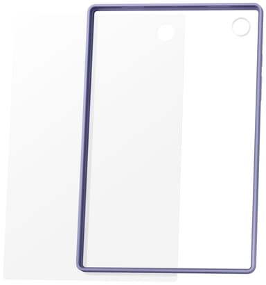 Samsung Galaxy Tab A8 Clear Edge fodral (lavdender)
